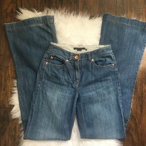 Theory Yalinda D Bruges Wide Leg Jeans